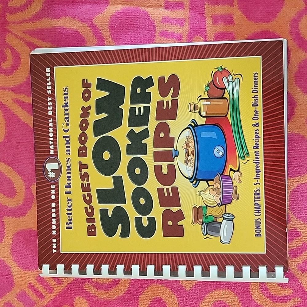 🟢Better Homes and Gardens slow cooker cookbook